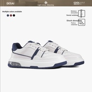 Desai [High Luxury Calfskin] Sneakers Men's Air Cushion Shock Absorption Sports Casual Shoes All-Mat