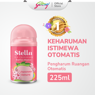 Stella Parfum'ist Refill Matic Japanese Sakura 225 ml- Isi Ulang (Refill) Pengharum Ruangan Otomatis- Isi Ulang (Refill) Pewangi Ruangan Otomatis- Automatic Air Freshener Refill