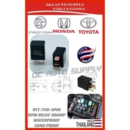 RTT-7110 J&J 5PIN RELAY 30AMP (NIPPON DENSO TYPE) 12V FOR USE ON: UNSER,AVANZA,CAMRY,SEG,PROTON WAJA