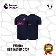 Everton 2025-26 Full Printing Jersey, Latest Free Nickname