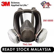 [Ready Stock-KL] 7in1 Full Set 3M 6800 Full Facepiece Respirator
