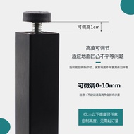 Aluminum Alloy Bathroom Cabinet Feet Adjustable Black Coffee Table Feet Metal Support Cabinet Feet T
