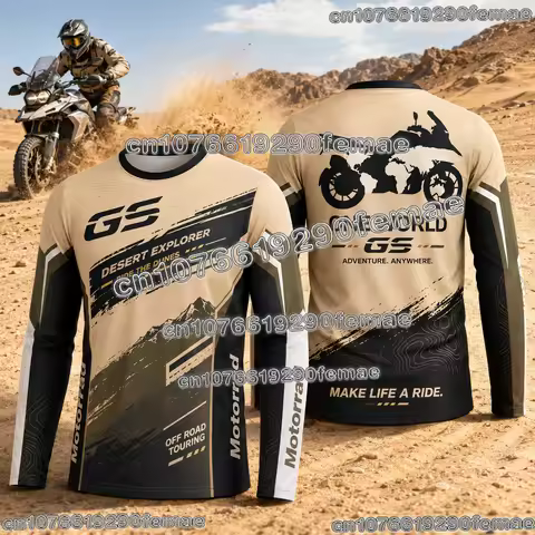 New GS Adventure Motorrad Adventure Bike Fan T Shirt Outdoor Motorcycling Breathable Casual Wear Top
