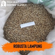 Green Bean Robusta Lampung Natural 1 Kg - Biji Kopi Mentah