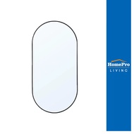 MOYA กระจกเงาตกแต่ง AL058-OV 50x100 ซม. สีดำ จัดส่งโดย HomePro