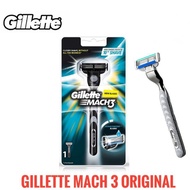 Original Gillette Mach 3 Regular Razor Blade Pisau Cukur Gilette March Pencukur