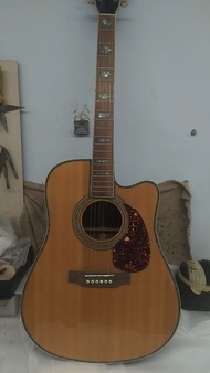 Martin D45 Single Cutaway Acoustic Electric Guitar Solid Spruce Top High Quality Professional Guitar