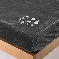 AQUA 50610168 Warm Waterproof Sheets, Fitted Sheet, Winter, Single (39.4 x 78.7 inches (100 x 200 cm