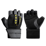 WELSTORE FITTERGEAR TRAINING GLOVES FINGER ถุงมือฟิตเนสออกกำลัง ถุงมือยกเวท ยกน้ำหนัก มีสายรัดข้อมือ