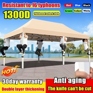 【Local shipment】6x6 8x8 10x10 10x15 10x20FT folding canopy folding tent kanopi bazar khemah ( full s