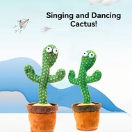 udmall.sg Dancing Cactus Can Singing And Talking Birthday Gift Plush Toy