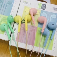 [ cod ]Headset stereo U19 macaron / Handfree extra bass earphone u19 / earphone music u19 bisa semua