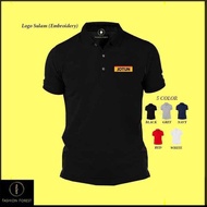 Baju Logo Sulam Polo T Shirt Cotton Jotun Paint Weathershield Sealer Timber Primer Uniform Men &amp; Women Embroidery 01
