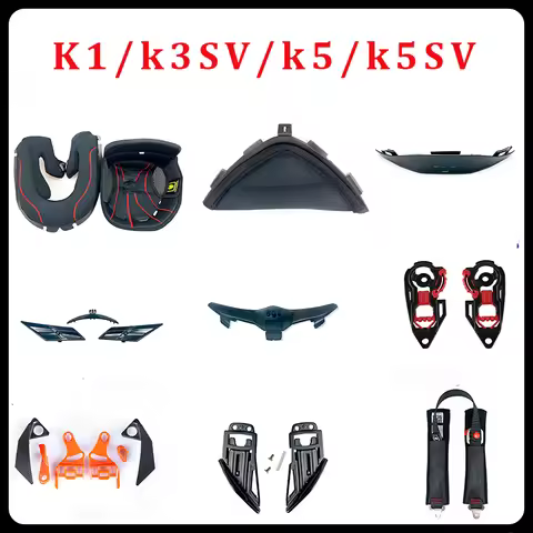 Motorcycle Accessories Helmet for AGV K1/K3SV/K5/K5S K3/K4 Capacete Lining pad Chin Nose Protector V