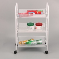 3 tier / 4 tier / 5 tier Trolley Rack Home Storage Office File Kitchen Organizers with Wheels Rak Dapur Serbaguna