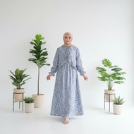 YIYIN OUTER + INNER SET WOMEN'S DRESS KOREAN STYLE RAYA SERIES by cicloth.co - JUMBO LONG DRESS OVER