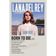 Born To Die Album Cover Poster - Lana Del REY