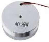 Madezz 1pc Vibration Speaker, 50MM 2Inch All Frequency Resonance Speaker Vibration Strong Bass Loude