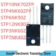 10PCS P10NK70ZFP STP10NK70ZFP P4NK60ZFP STP4NK60ZFP P6NK90Z STP6NK90Z P12NK80Z STP12NK80Z P3NK60Z ST