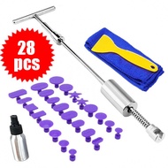 38cm Paintless Dent Repair Kit Puller Slide Hammer with T-Bar Repair Tools Kit Dent Removal Pulling Tabs