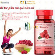 Hỗ trợ giảm cân quả mâm xôi Puritan's Pride - Raspberry Ketones Mỹ từ nguyên liệu thiên nhiên an toà
