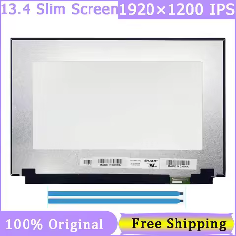 13.4" Slim 40 Pin Laptop Screen LQ134N1JW52 LQ134N1JW53 LQ134N1JW55 1920*1200 FHD IPS 120HZ Display 