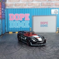 HITAM Hot Wheels Corvette C7 Z06 Black Loose