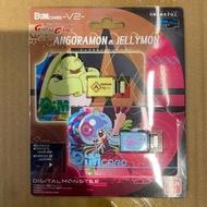 <Ohtoys> 特價 數碼暴龍 育成 手環 DimCARD V2 Angoramon & Jellymon 全1款 手錶 Digimon 數碼暴龍卡 dim card