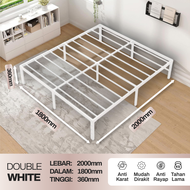 [PROMO 7.7] Dipan Kasur 180x200 Dipan Kasur 120x200 Dipan 90x200 Ranjang Besi 120x200 Ranjang Besi M