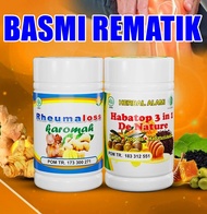 Obat Rematik Paling Ampuh Kaki Tangan Pinggang  Lutut Herbal Kapsul Ekstrak Habatusaodah Ginseng Sar