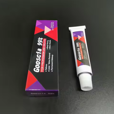 New Arrival 99% Gooscia Tattoo Cream 10g Before Permanent Makeup Microblading Eyebrow Lips Auxiliary