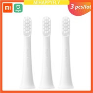 （original）3 Pcs/lot Toothbrush Head Replacement for Xiaomi Mijia T100 Sonic Electric Toothbrush Waterproof Gum Health Replacement Tooth Brush