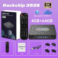 R69 Max Tv Box Android 14 Rockchip RK3528 รองรับ 8K HD Bluetooth 5.0 Wifi6 รองรับGoogle Voice Input