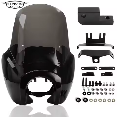 TSport Front Fairing For Motorcycle Club Style for Harley Dyna Street Bob T-Sport FXR