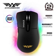Havoc 2 4800Cpi RGB Wired Gaming Mouse by Armageddon