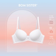 The Cold T-Shirt Has Both A Cold T-Shirt Rim With A Plain Colored Bow To Lift The Natural Breasts Of BOM SISTER LC2911