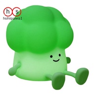 Cute Broccoli Night Light Children LED Sleep Lamp Toddler Decoration Cartoon Baby Bedside Lamp Accom
