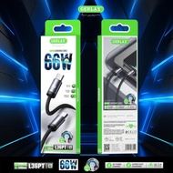 GERLAX - L36PT USB C TO TYPE-C 66W FAST CHARGING NYLON Data Cable GERLAX TYPE-C TO TYPE-C 66W