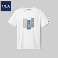 Top Choices Trendy Printing T-Shirts Ready Stock HLA Zodiac Series Rabbit Graphic Printing Short Sleeve T-Shirt Men 2021 t shirt men