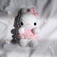 Baby Rabbit Plushie Crochet
