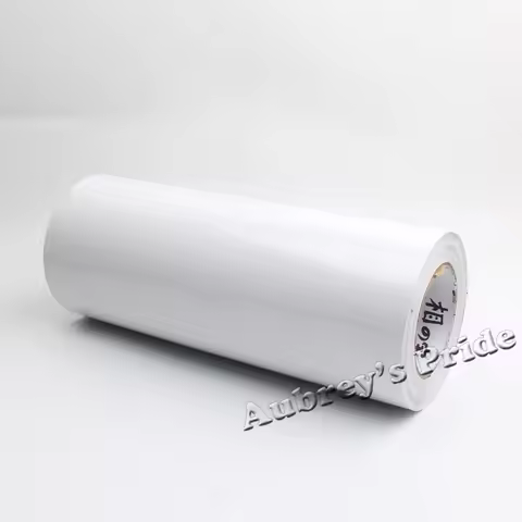 NEW 12.5"X101'(0.315x28M) Glossy Clear UV Luster PVC Cold Laminating Film Protect Photo For Cold Lam