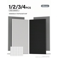 1/2/3/4 Pcs Large Size (120x60x5cm) Soundproof Panels Acoustic Insulation Material To Block Exterior