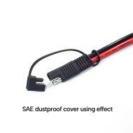 CAPA SAE Harness Extension Cable Waterproof Cover Cap for Power Solar Auto Connector
