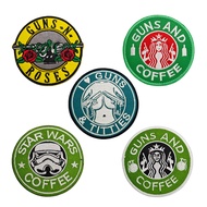 GUNS.N Roses Tactical Morale Badge Embroidery Patch Star Wars Armband Embroidery Badge Cloth Sticker