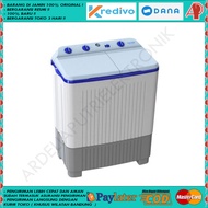 POLYTRON Mesin cuci 2 tabung 7 KG PWM 7363/7366