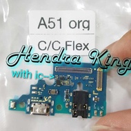 Pcb Cas Samsung A51 - Connector Charger Samsung A51