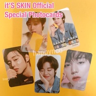 PARK JIHOON OFFCIAL PHOTOCARDS ITS SKIN 박지훈 朴志训 PARK JI HO