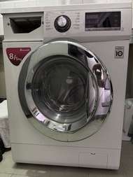 ［雪櫃］LG WF-CT1408MW 前置式變頻洗衣乾衣機