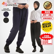 MU SELUAR TREK SEKOLAH / TRACK SUIT SEKOLAH KAKI CEKAK / SELUAR TREK SUKAN 888 / UNISEX SCHOOL SPORT