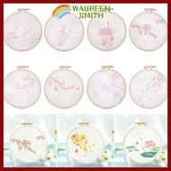 WAUREENSMITH Embroidery Kit Antiquity Beginner Artcraft Embroidery Hoop